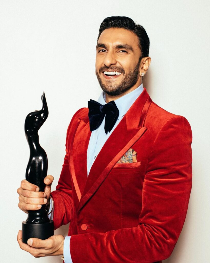 Ranveer Singh Won The Best Actor Award at 67th Filmfare Award 2022 | The Winner List